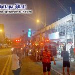 (Pattaya News 1) Huge explosion wrecks buildings on Pattaya Central Road pic 2 copy